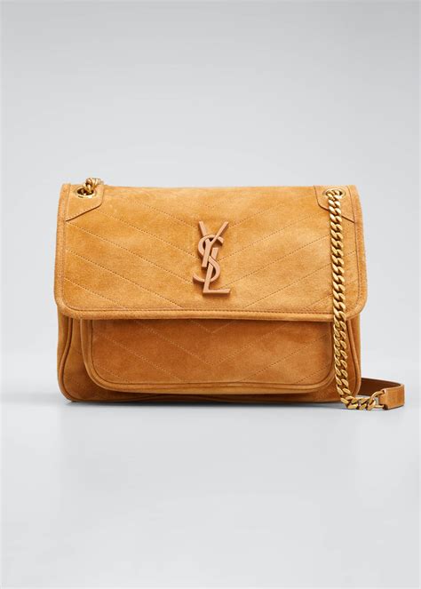 ysl suede niki|saint laurent ysl bag.